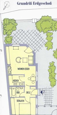 Attraktive 2-Zimmer-Erdgeschosswohnung in Baden-Baden