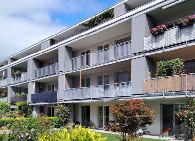 Sonnige 3 Zimmer-Wohnung mit 16m² Loggia inkl. Tiefgaragenplatz wartet auf Sie! – Erstbezug!
