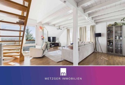 Bezugsfreie 4,5-Zimmer-Maisonette-Wohnung mit toller Aussicht!