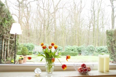 Schönes Terrassen-Apartment mit Gartenzugang in bester Lage mit Parkblick ! !