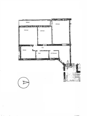 geräumige 3,5-Zimmer-Wohnung