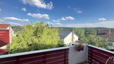 Stilvolle 1,5-Zimmer-Wohnung mit gehobener Innenausstattung mit Balkon und Einbauküche in Feuerbach