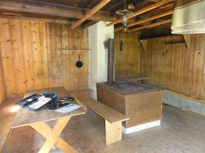 Kleine Hütte in der Einsamkeit