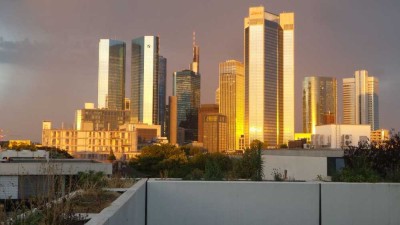Moderne Einzimmerwohnung in Penthouse-Lage im Westend