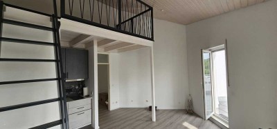 Stilvolle 1-Zimmer-Wohnung mit Loftebene und EBK in Pforzheim