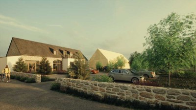 Wohnen im historischen 3-Seitenhof - 3-Raum / Erstbezug / Terrasse / ruhige Lage