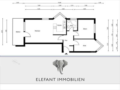 Traumhafte ETW | 3 Zimmer | 78  m² | EBK & Südbalkon 
ruhige Randlage | bezugsfrei ab Frühjahr 2026
