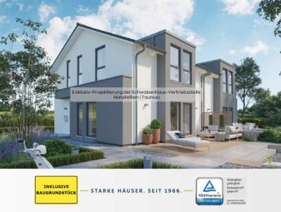 *** Eppstein / individuell planb. DHH-Neubau (mit FESTPREIS, u. verbindlicher Terminschiene) m. KG