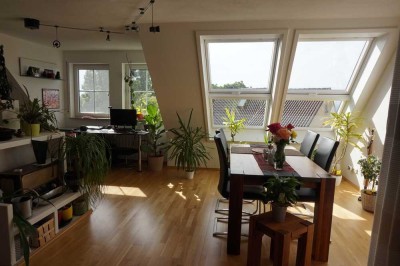 Exponiertes Wohnen in Maisonette-Wohnung mit traumhafter Aussicht