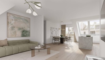 "Wohnoase Siebenbrunnengasse 44 - Erstbezug mit Balkon - Nachhaltig. Ruhig. Besonders."