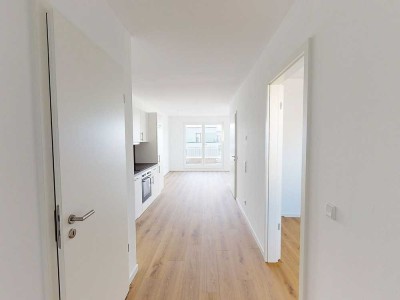 Die Klassische: 2-Zimmer-Neubauwohnung mit EBK und Abendsonne