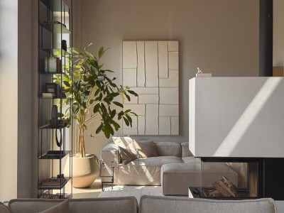 Pure Eleganz |Möbliertes Stadthaus | Pool | Kamin