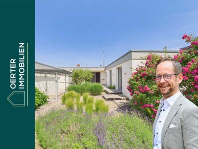Ihr Garten(t)raum mit Stil - Exklusiver Bungalow mit Gartenidylle und nachhaltiger Technik