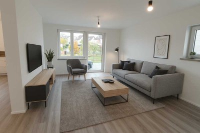 Kernsanierte Wohnung in Dorfmitte mit großer Dachterrasse und hochwertigem Ausbaustandard