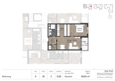 Willkommen im Wohnquartier "Alte Post"  - Neubau von 107 Wohneinheiten