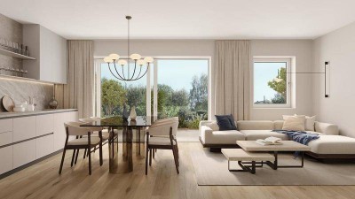 Seeblick und Garten! 2-3 Zimmer Wohnung in bester Lage am Attersee