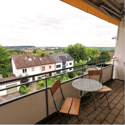 3,5 Zimmer-Wohnung mit Einbauküche, Balkon inkl. Aussicht