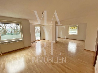 komplett ruhig gelegene Terrassenwohnung, 100m² Terrasse, 4. Schlafzimmer möglich