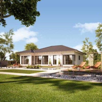 Moderner Bungalow mit Ecken und Kanten aus dem Haus Bien Zenker inkl. Baugrundstück in TOP LAGE