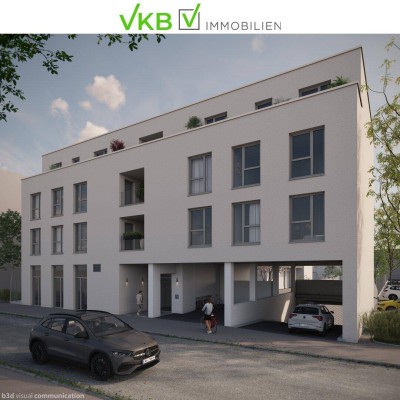 Neubau-Kleinwohnung mit ca. 50 m² + 23,03 m² Terrasse -Mietbeginn ca. Oktober 2023