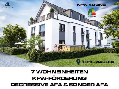 W03: 3-Zimmer-Wohnung | Neubau 2026 | KFW40 QNG | 5% Degressive-Afa | 5% Sonderabschreibung