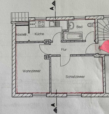 gepflegte 2-Zimmer-Wohnung in Großhansdorf