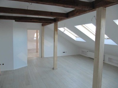 Frisch renovierte Dachgeschosswohnung in Göppingen-Mitte, WFl 80 qm, Grundfläche 110 qm!