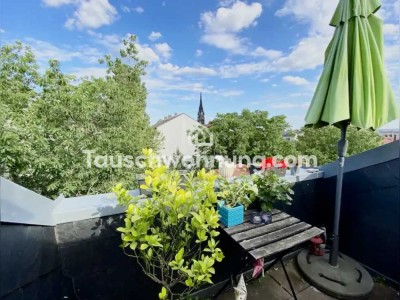 Tauschwohnung: Wunderschöne Masionette-Wohnung mit Terrasse