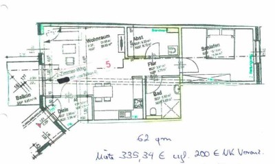 Attraktive 2-Zimmer-Wohnung mit Balkon in Willich