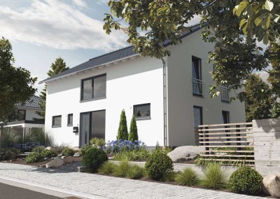 Landhaus modern, massiv gebaut, Preis inkl. Grundstück