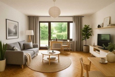 Großzügige Wohnung mit zwei Sonnenterrassen in ruhiger Lage