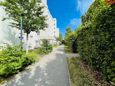 Entspanntes Wohnen in Toplage mit bester Infrastruktur und traumhafter Loggia! Von Grünflächen umgeben und doch nah am Zentrum!