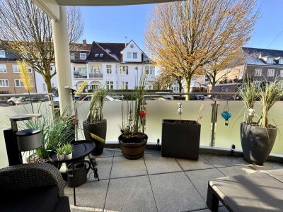 Schöne Erdgeschosswohnung im Villenviertel!