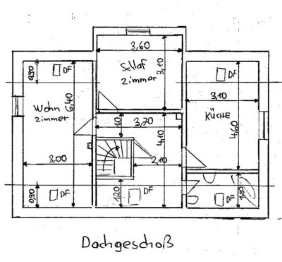 Geschmackvolle, gepflegte 2-Zimmer-Dachgeschosswohnung in Schwabmünchen