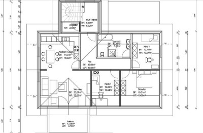 Freundliche 4-Zimmer-Wohnung in Raisting