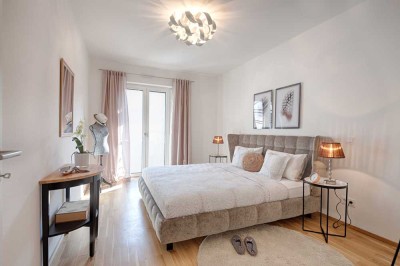 Noltemeyer-Höfe • Top 3 - Zimmer Wohnung • Loggia • Einbauküche • Gäste - WC