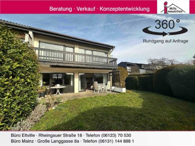 Attraktive Doppelhaushälfte in 1-A Lage von Eltville-Ost mit Balkon, Terrasse und sonnigem Süd