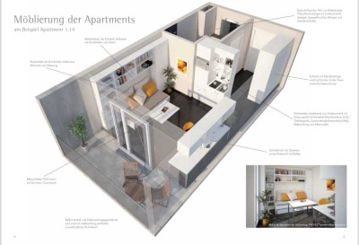 1 Zimmer Studentenwohnung in Freiburg