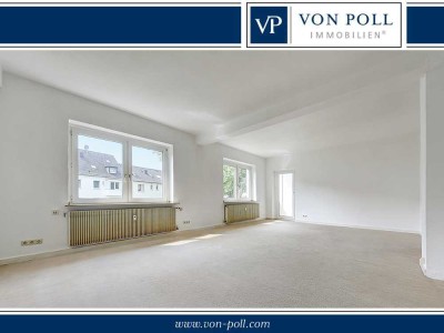 Großzügige 3 Zimmer Wohnung mit Loggia in zentraler und ruhiger Lage von Oberhausen