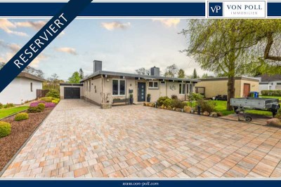 In 2022 umfangreich modernisierter Bungalow auf großem Traumgrundstück