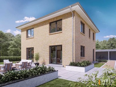 2x TRAUM-DOPPEL-VILLA ZIEGELEI  140m² Klinker 5 Zimmer ruhige Lage *Option KFW40 undPV-Anlage*