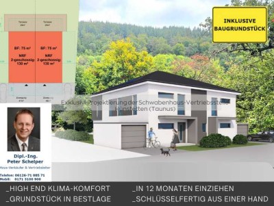 ### Schmitten / indiv. planbarer Neubau (mit FESTPREIS, u. verbindlicher Terminschiene) m.KG