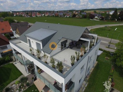 Rooftop-Penthouse mit 2 Garagen- und 2 Aussenstellplätzen