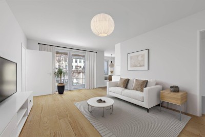 URBANE 2-ZIMMER-WOHNUNG MIT SÜDBALKON