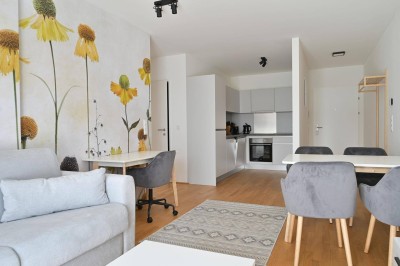 Neu möblierte 2-Zimmer Wohnung mit Süd-Balkon - LEO am Park 1210 Wien