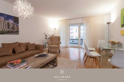 Wohnen am beliebten Westhafen: 3-Zimmer-Wohnung mit EBK, Balkon & Loggia