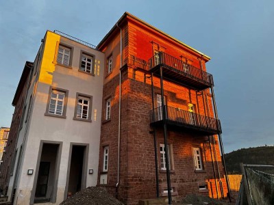 Luxusloft mit Balkon und Aussicht