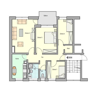 Gemütliche 3-Zimmerwohnung in Königsbronn