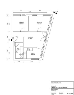 Stilvolle 3-Raum-EG-Wohnung mit gehobener Innenausstattung und Gartennutzung in Birkenwerder