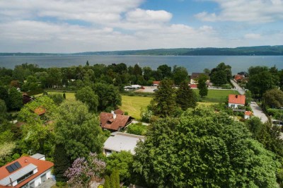 Parkähnliches Grundstück, ruhig, perfekt für die große Familie, fußläufig zum See/Strand St. Alban.